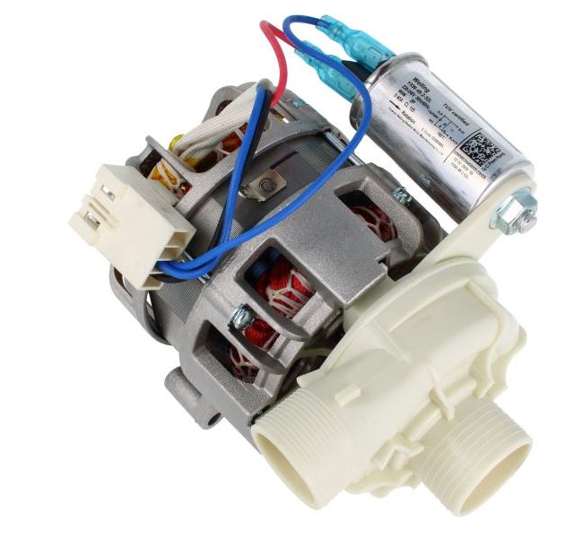 VESTEL Umwälzpumpe 32060685 für Geschirrspüler von SHARP, PANASONIC, OK, TELEFUNKEN und andere